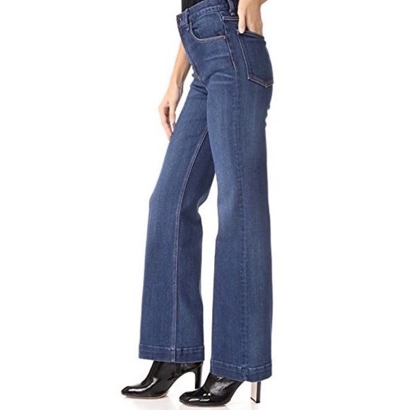 Rag & bone Justine Wide Leg Trouser Jeans - Picture 5 of 8